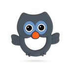 Baby Silicone Teethers BPA Free Teething Toy Animal Dog Koala Owl Elephant Baby Ring Teether Silicone Beads For Kids and Baby