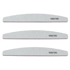 50Pcs Nail Art Files 100/180 Nails Accessoires Gel Nail Polish Polishing Pedicure Manicure Buffers Nail Care Tools lime a ongle Lootquake LLC