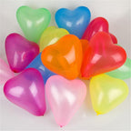 100Pc Red Pink Balloons 10Inch Love Heart Latex Balloons For Wedding Party and Celebration Helium Balloon Valentines Day Birthday Party Inflatable Balloons - SJB-DIAMOND ELITES