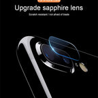 2pcs Camera Lens Protector Film For iPhone XS Max XR X glass on iPhone X 7 8 6 6S Plus 5 se Camera Lens  Protector Ultra HD Back Camera Lens Tempered Glass Camera Cover Film for iPhone Stevvex