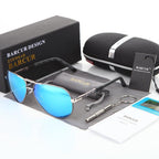 Luxury Popular  Aluminum Magnesium Men's Sunglasses Men Polarized  Mirror Glasses oculos Male Eyewear Accessories For Men Aviation Design - SJB-DIAMOND ELITES