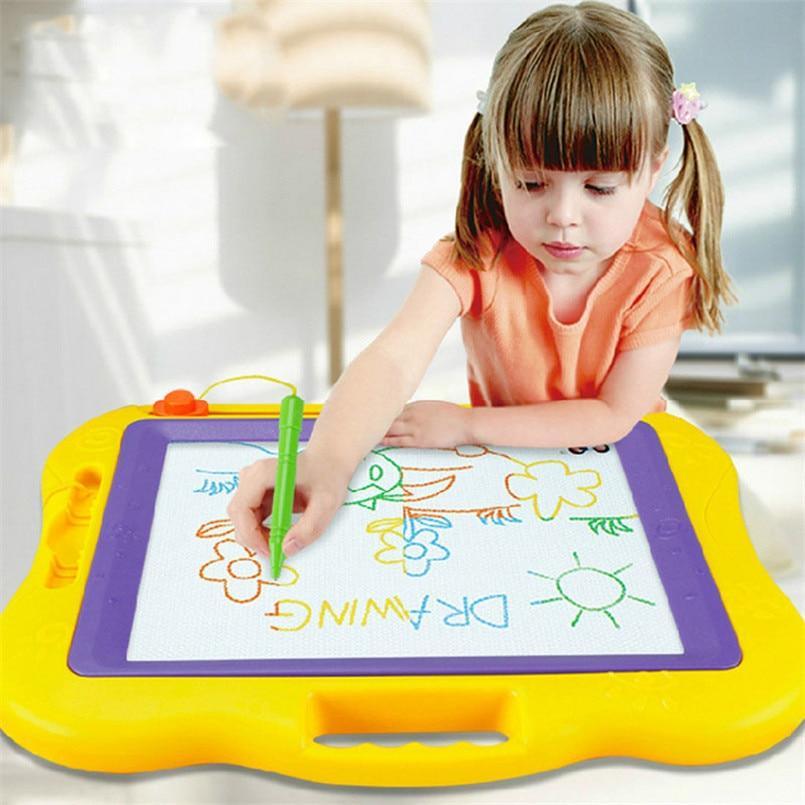 44*38cm Big Size Magnetic Drawing Graffiti Board Toys Kids Sketch Pad Doodle Cartoon Painting With Pen Toy Learning Reusable Toy - SJB-DIAMOND ELITES