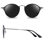 Vintage Luxury  Round Sunglasses  Steampunk  Universal Sunglasses In  Retro Vintage Luxury Style for Man and Woman With UV400 Protection - SJB-DIAMOND ELITES