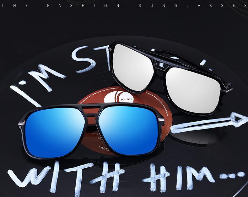 Luxury Polarized Men Business Oversized Mirror Sunglasses For  Driving Brand Designer Driver Sunglasses UV400 Protection - SJB-DIAMOND ELITES