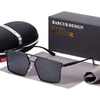 The New Luxury Original Minimalist Aluminium Square  Sunglasses Polarized Sun glasses for Women and Men With UV400 Protection - SJB-DIAMOND ELITES