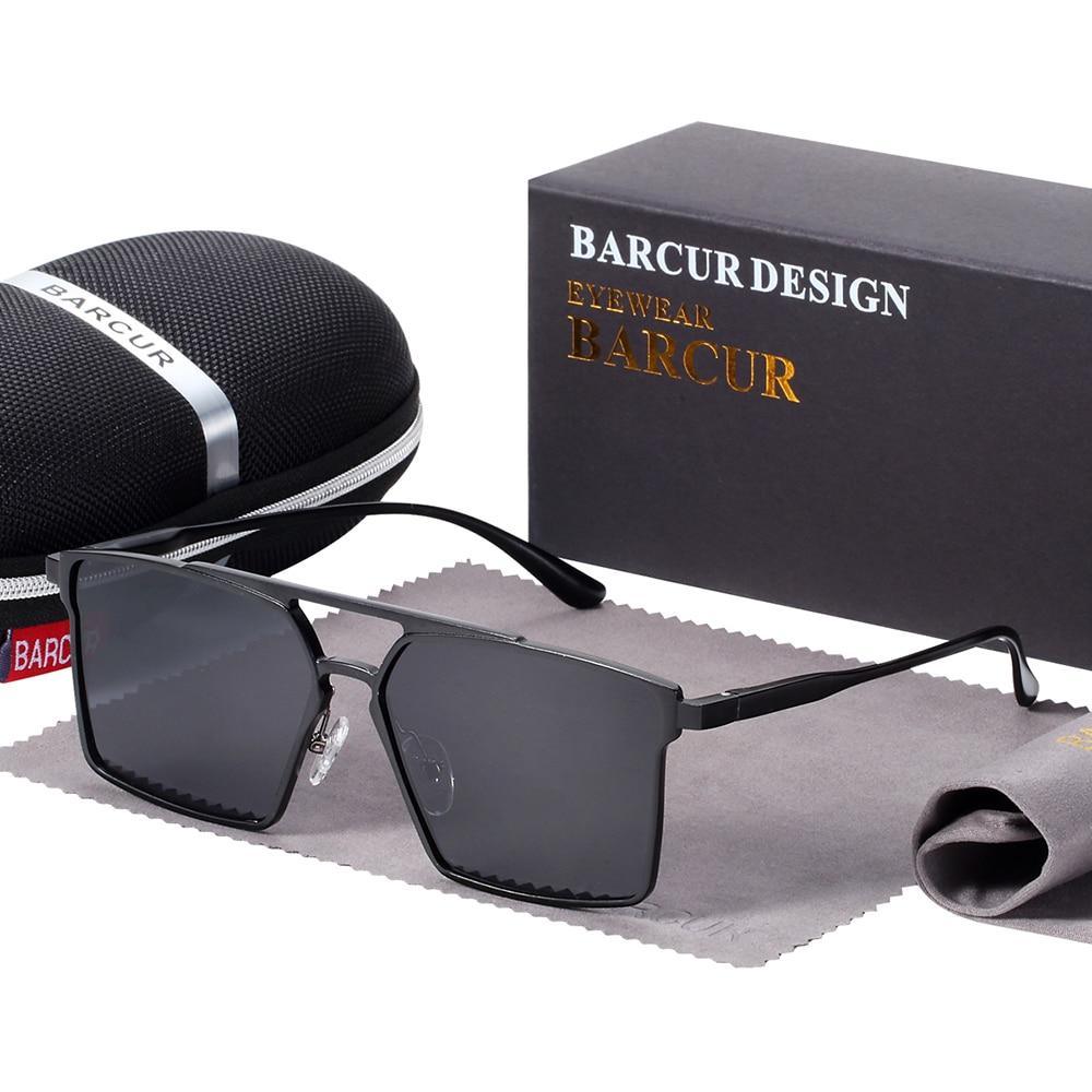 The New Luxury Original Minimalist Aluminium Square  Sunglasses Polarized Sun glasses for Women and Men With UV400 Protection - SJB-DIAMOND ELITES