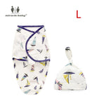 Baby Swaddle Blanket With Cap Swaddle Wrap Swaddling bag  Baby Sleeping Bag