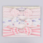 Modern  Handamde Luxury Set Baby Girl Headband Bow For Newborn Babies Hair Band Elastic Accessories Cotton Headwear For Girls