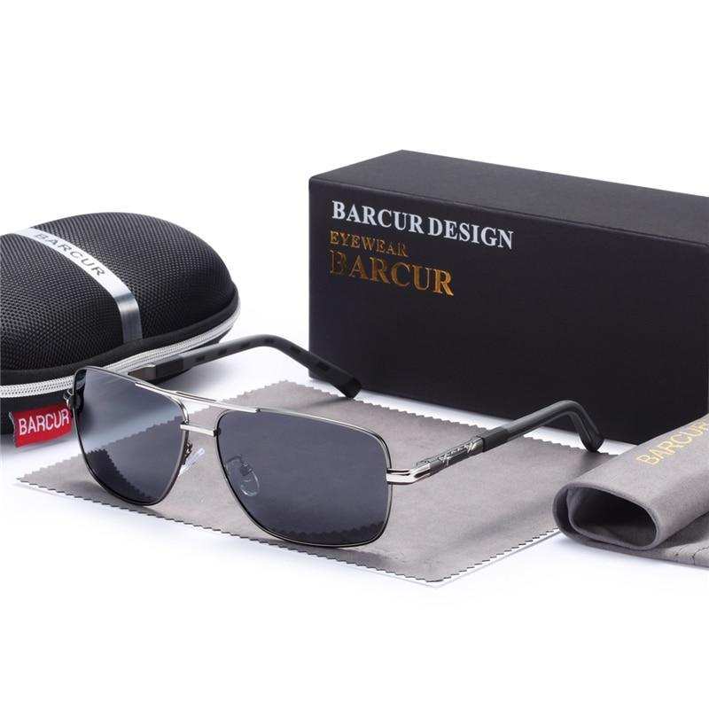 Luxury Men Modern Business Elegant New Sunglasses With High Quality Metal Frame and UV400 Protection - SJB-DIAMOND ELITES