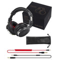STEVVEX Wired Professional Studio Pro DJ Headphones With Microphone Over Ear HiFi Monitor Music Headset Earphone For Phone PC - SJB-DIAMOND ELITES