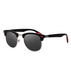Popular Retro New Polarized Men's Sunglasses UV400 Square Half Metal Frame  Ladies Sunglasses Brand Design Glasses Driving Sunglasses - SJB-DIAMOND ELITES