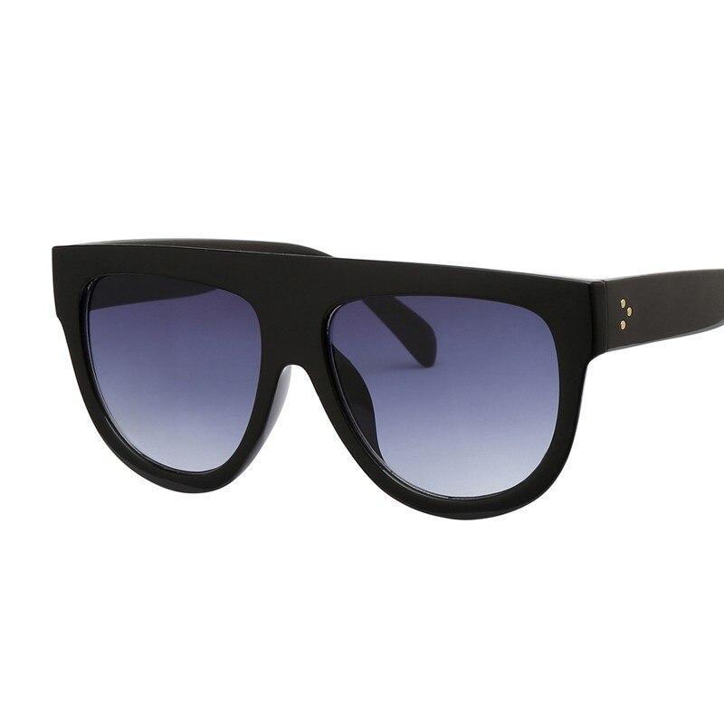 Retro Vintage Oversized Women Retro Luxury Big Frame Lady Retro Sunglasses With Eyewear UV400 Protection - SJB-DIAMOND ELITES