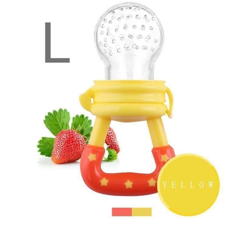 Silicone Baby Pacifier Nipple Soother For Toddler Fruits Feeding Soft Chewable Babies Pacifier Stevvex