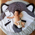 Baby Kids Play Mat Cotton Game Mat Room Floor Round Carpet Rug Children Tent Camp Mat Baby Yym Kids