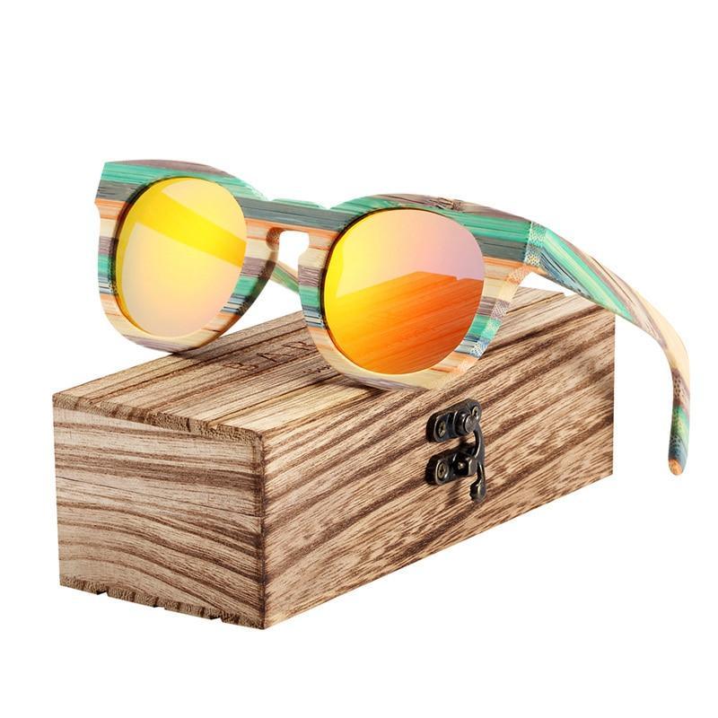 The New Elegent Original Round Sunglasses Polarized Gradient Sun glasses Round Sports Eyewear For Women and Lady With UV400 Protection - SJB-DIAMOND ELITES