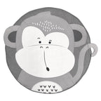 Play Mat Cartoon Animal Baby Mats Newborn Infant Crawling Cotton Round Floor Carpet Rugs Mat for Kids Room Nursery Decor