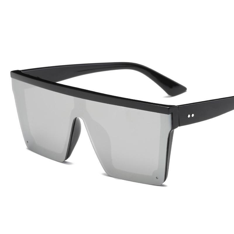 Top Luxury Modern Oversized Square Gradient Elegant Unisex Sunglasses For Men and Woman Brand Black Square Shades With UV400 Protection - SJB-DIAMOND ELITES