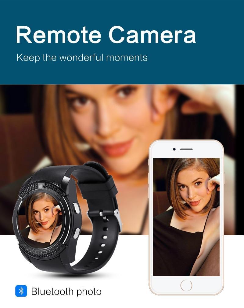 Famous Sport Men Smart Watch WIth SIM card For Android and IOS sistems With Camera Rounded Answer Call Dial Call Smartwatch and  Heart Rate Fitness Tracker - SJB-DIAMOND ELITES