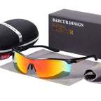 New Sports Eyewear Aluminium Sunglasses PolarizedAnti-Reflective shades For Women and Men With UV400 Protection - SJB-DIAMOND ELITES
