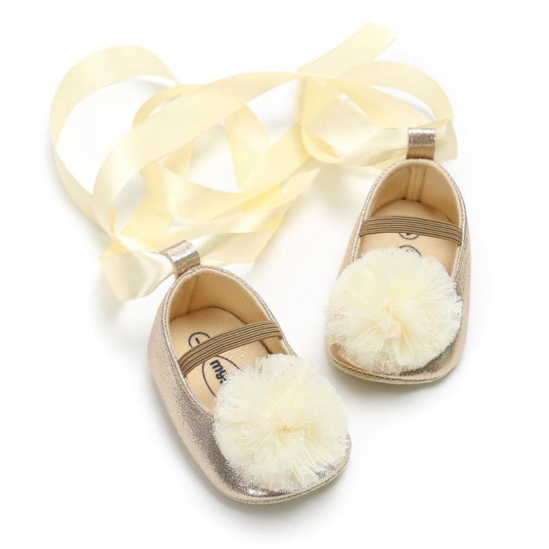 Cute Baby Dance Shoes Toddler Shoes Bow Tie Baby Princess Shoes Dance Shoe Newborn First Walkers 0-18M Stevvex