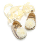 Cute Baby Dance Shoes Toddler Shoes Bow Tie Baby Princess Shoes Dance Shoe Newborn First Walkers 0-18M Stevvex