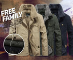 Windbreaker Winter Jacket Men Thick Wool Liner Warm Jackets Male Outdoor Military Mens Coats Chaqueta Hombre Plus Size M-6XL