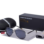 Luxury Pilot  Aviation Polarized High Quality Metal Frame  Sunglasses With UV400 Protection - SJB-DIAMOND ELITES