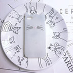 Cat Soft Silicone Mobile Phone Case Back Cover 3D Cute Bear Seal Phone Case For iPhone 6 6S 7 8 Plus X Case Cartoon Cat Ear Silicone Case For iPhone5S SE 8 Plus