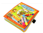 Modern Coloring Magic Water Drawing Book With Pen For Kids and Baby Educational Toy Animals Painting Writing Doodle Cloth Book Kids Drawing Board - SJB-DIAMOND ELITES