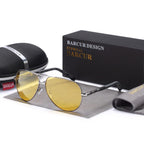 Luxury Popular  Aluminum Magnesium Men's Sunglasses Men Polarized  Mirror Glasses oculos Male Eyewear Accessories For Men Aviation Design - SJB-DIAMOND ELITES