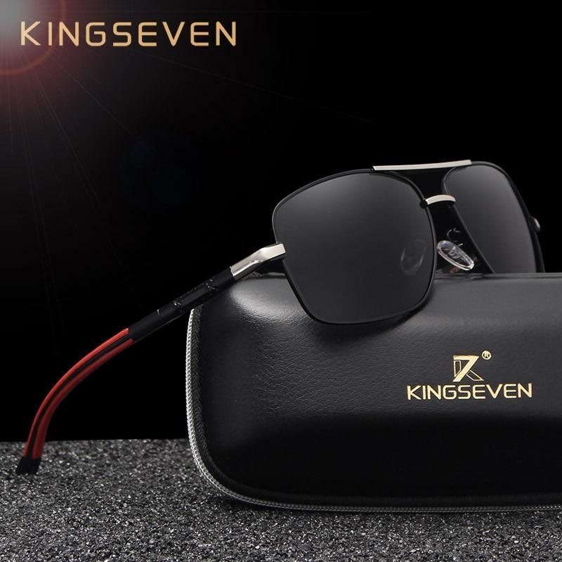 Brand Designer Men's Aluminum Magnesium Sun Glasses Polarized Mirror Lens Male Eyewear Sunglasses For Men - SJB-DIAMOND ELITES
