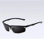 VEITHDIA Brand Designer Men's Sunglasses Aluminum Magnesium Polarized UV400 Sun Glasses Cycling Sports Male Outdoor Eyewear 6592