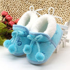 Unisex Winter Sweet Newborn Soft Baby Girls Princess Boots First Walkers Soft Infant Toddler Kids Girl Footwear Shoes