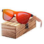 Luxury Elegent Polarized Wood Sun glass Sports Eyewear Square Sunglasses For Women and Men With UV400 Protection - SJB-DIAMOND ELITES