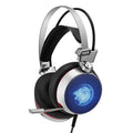 STEVVEX N43 Stereo Gaming Headset 7.1 Virtual Surround Bass Gaming Earphone Headphone with Mic LED Light for Computer PC Gamer (N43) - SJB-DIAMOND ELITES
