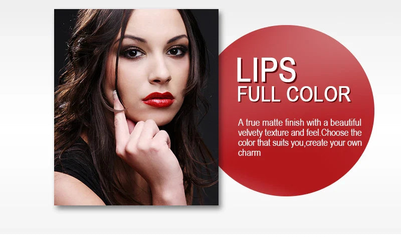 IMAGIC Lipstick Moisturizer Lips Smooth Lip Stick Long Lasting Charming Lip Lipstick Cosmetic Beauty Makeup 12 Colors Lootquake LLC