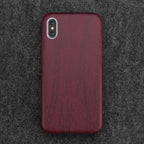 Classy Vintage Design Genuine Natural Wood Phone Case Wooden Texture Back Case For iPhone11 Case Luxury Phone Cover For iPhone 6 6s 7 8 plus 11 Pro max Case New Fashion Soft Case