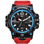 Popular Men Military Army Mens Watch With Led Digital Display Analog Automatic Watch for Men and Woman Sport watch - SJB-DIAMOND ELITES