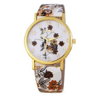 PU Leather Watch Women Quartz Watches For Womens Sports Clock Ladies Quartz Watch For Girls and Women