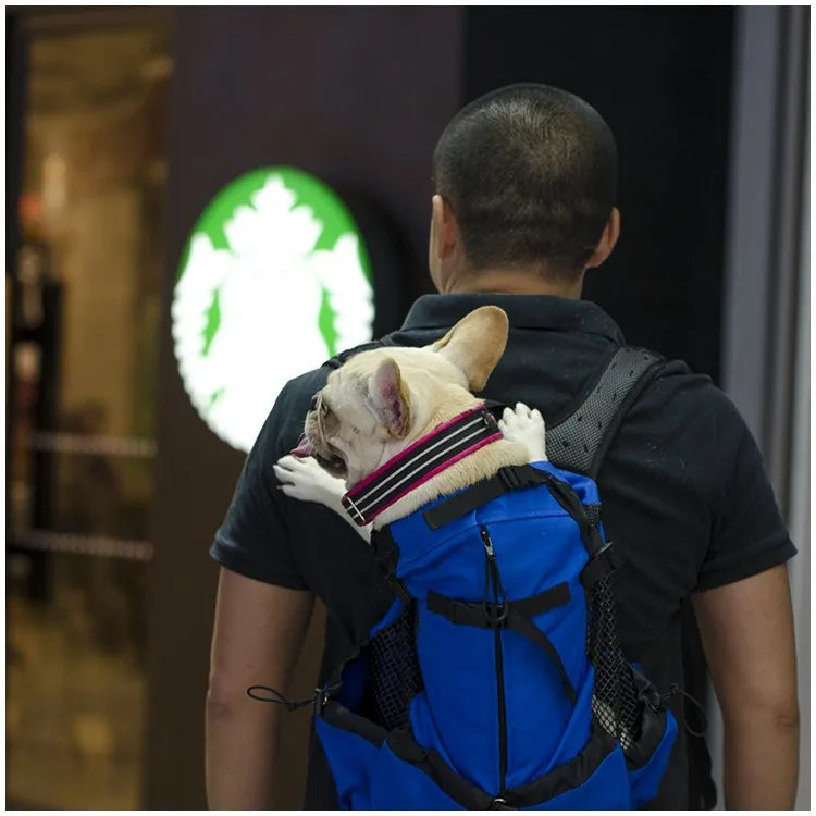 Hiking Pet Dog Carrier Travel Backpack Outdoor Ventilation Outdoor Sport Mesh - SJB-DIAMOND ELITES