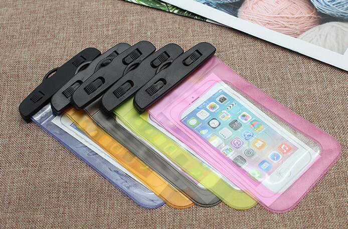 Universal Waterproof Pouch Case Cell Phones Portable Bag Swimming Bags Dry Case Cover For iPhone Under 6.5 inch Large Phone Dry Bag Waterproof Case for iPhone Stevvex
