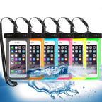 Universal Waterproof Pouch Case Cell Phones Portable Bag Swimming Bags Dry Case Cover For iPhone Under 6.5 inch Large Phone Dry Bag Waterproof Case for iPhone Stevvex
