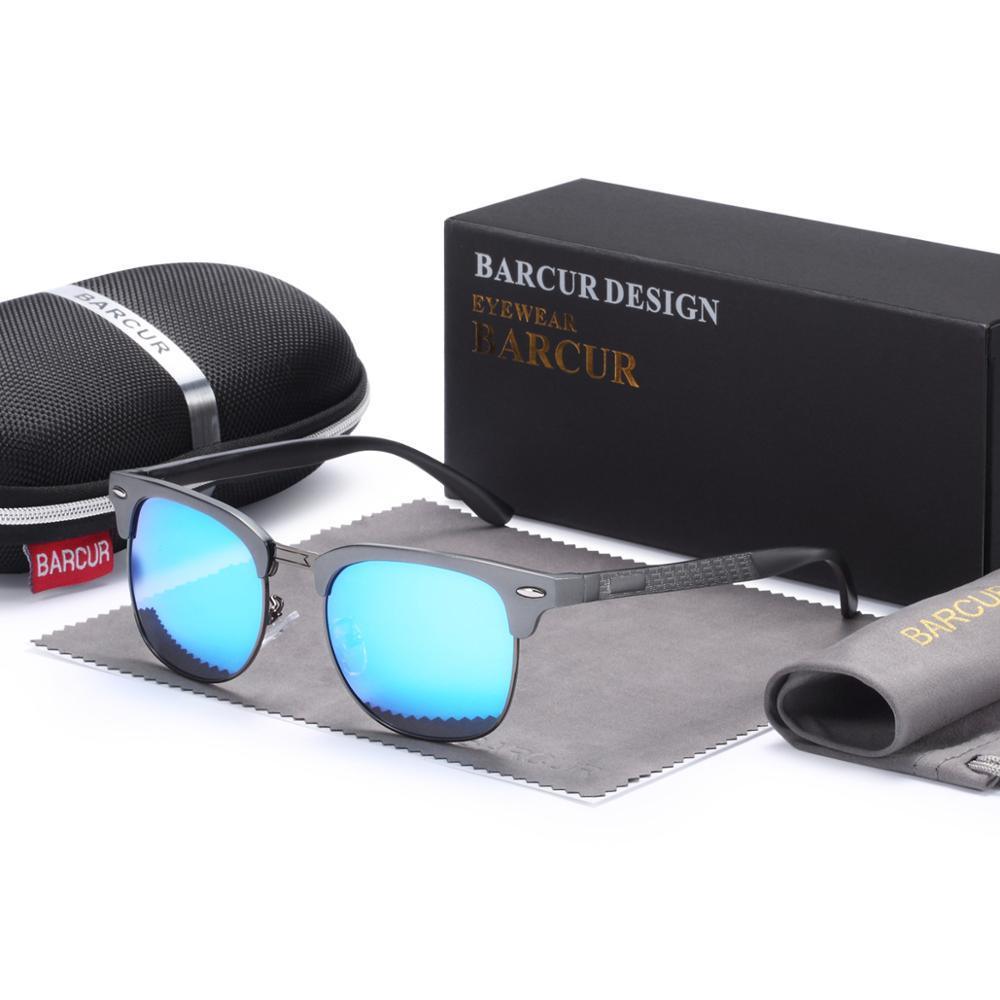 The Luxury Sunglasses Aluminium Polarized Male Eyeglasses Classic Punk  For Men and Boys With UV400 Protection - SJB-DIAMOND ELITES