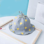 Baby Sun Hat Heart Print Baby Boy/Girl Hat Outdoor Kids Bucket Hat Children Hat Baby Beach Caps Beanie For Girls