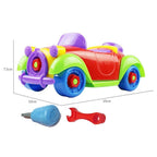 Early Learning Education Screw Nut Group Installed Plastic 3d Puzzle Disassembly Motorcycle Kids Toys for Children Jigsaw - SJB-DIAMOND ELITES