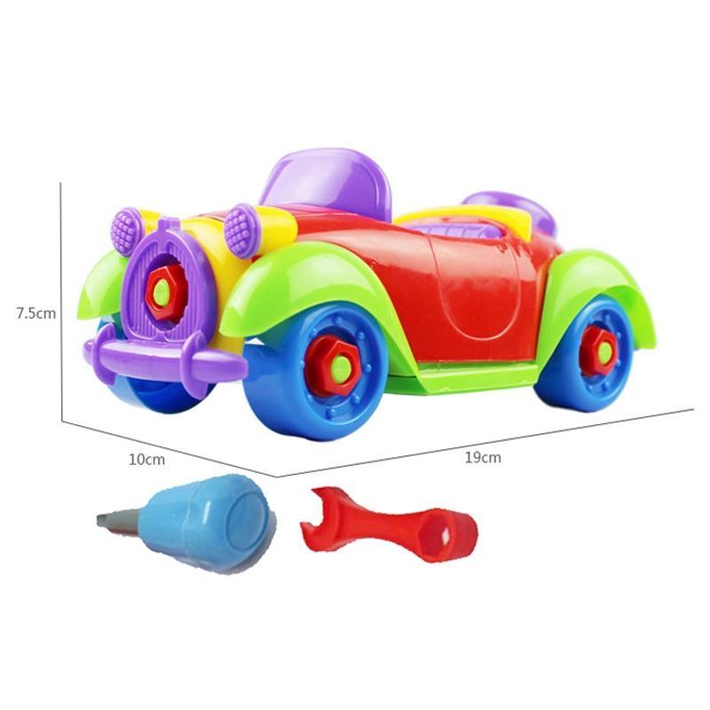 Early Learning Education Screw Nut Group Installed Plastic 3d Puzzle Disassembly Motorcycle Kids Toys for Children Jigsaw - SJB-DIAMOND ELITES