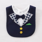 Newborn Scarf Baby Bib Waterproof Feeding Bib Bandana Bow Tie Baby Bibs Silicone Bib For Kids