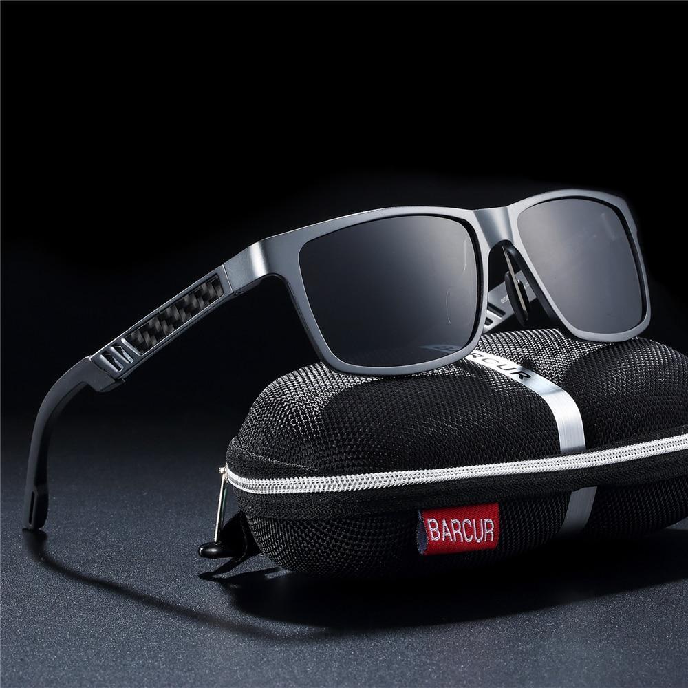 Aluminum Polarized Sunglasses Men Polarized Sun Glasses Square Eyewear For Men And Boys With UV400 Protection - SJB-DIAMOND ELITES