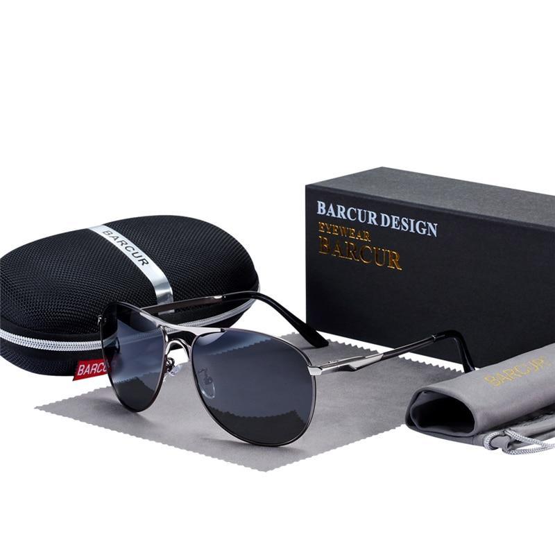 High Quality Modern Elegant Luxury Aviation Pilot Polarized Sunglasses With UV400 Protection - SJB-DIAMOND ELITES