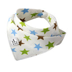Cute Breathable Bibs Baby Feeding Cartoon Printing Super Absorbent Triangle Scarf Bib Cotton For Newborn Infant Girls And Boys